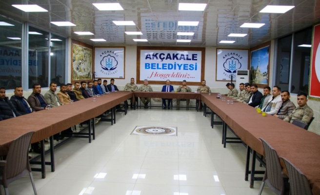 Başkan Yalçınkaya komutan ve korucularla iftarda buluştu