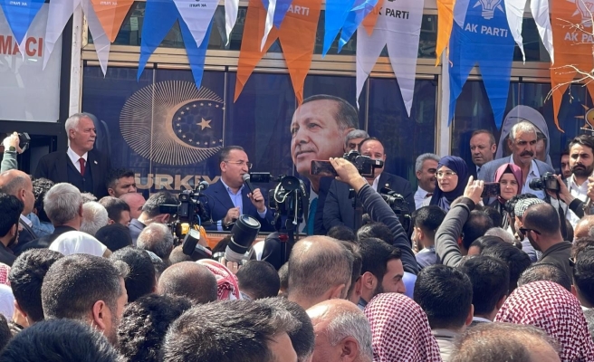 Bozdağ, Viranşehir’de seçim bürosu açılışına katıldı