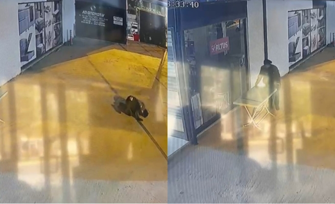 Namazı hırsızlığa alet etti!