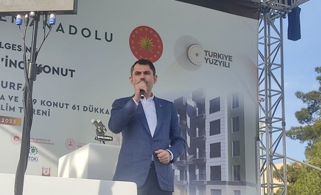 Urfa'da Erdoğan'ın hitabı öncesi bakanlar konuşuyor