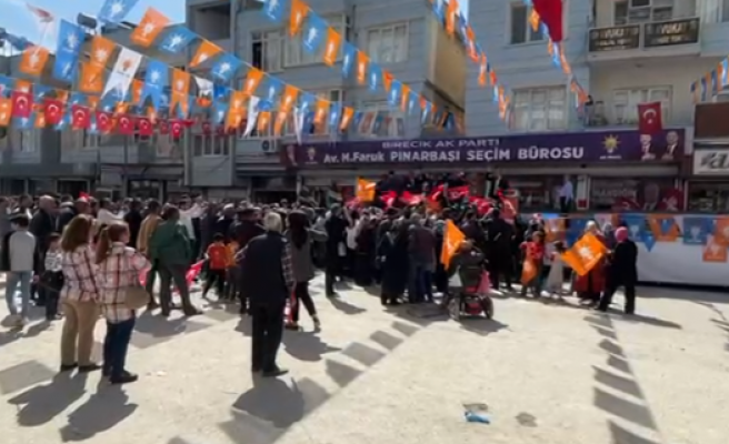 AK Parti'nin Birecik'teki seçim bürosunun açılışına katılım az oldu