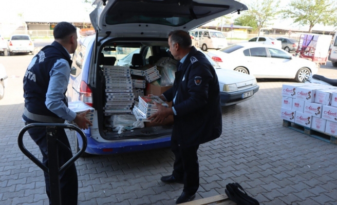 Urfa’da zabıtadan lokum operasyonu