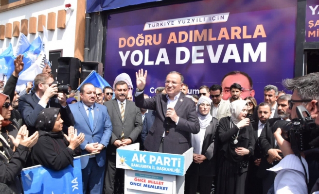 Bakan Bozdağ bir seçim bürosu daha açtı!