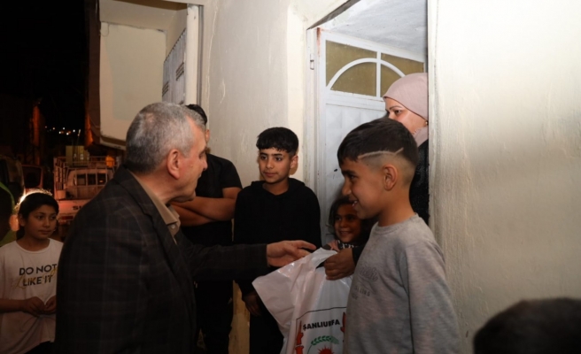 Beyazgül selden etkilenen çocukları unutmadı