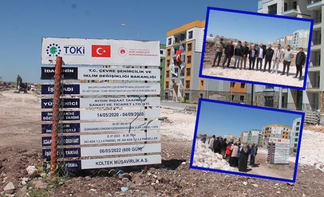 Şanlıurfa'da TOKİ protestosu!