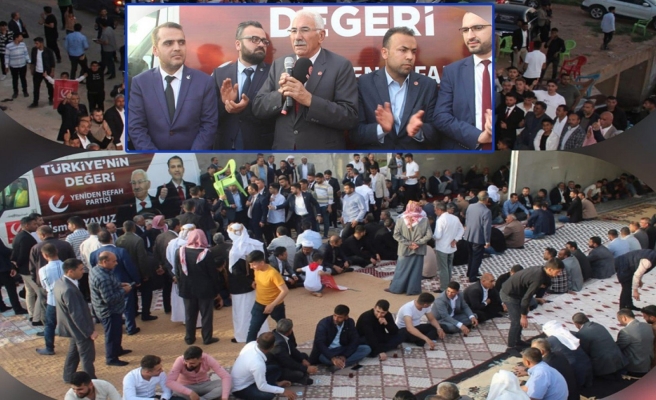 Yeniden Refah Partisi Urfa milletvekili adayları davete katıldı