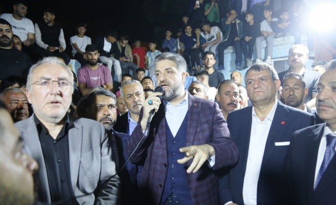 AK Parti Adayı Önen, Akçakale’de 5 bin kişiye hitap etti