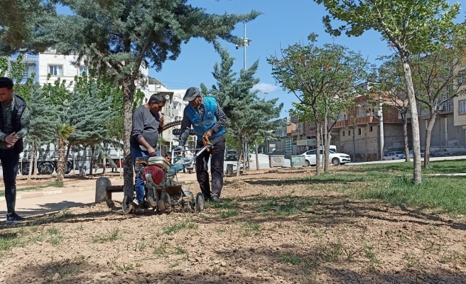 Eyyübiye’de selden etkilenen parklar yenileniyor