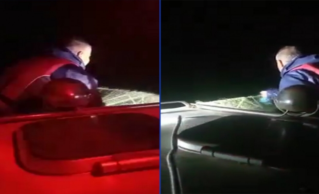 Bozova’da kaçak balık avlayanların ağları toplandı