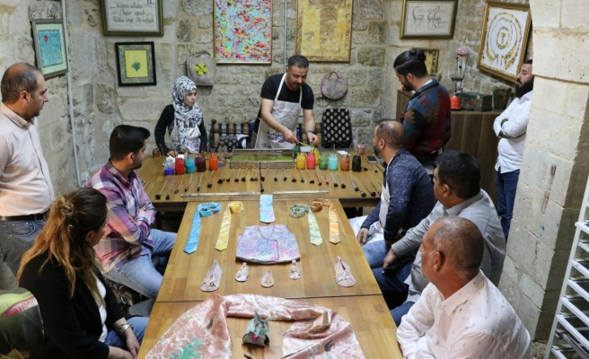 Sanat Sokağı’ndaki sanat atölyelerine ilgi yoğun