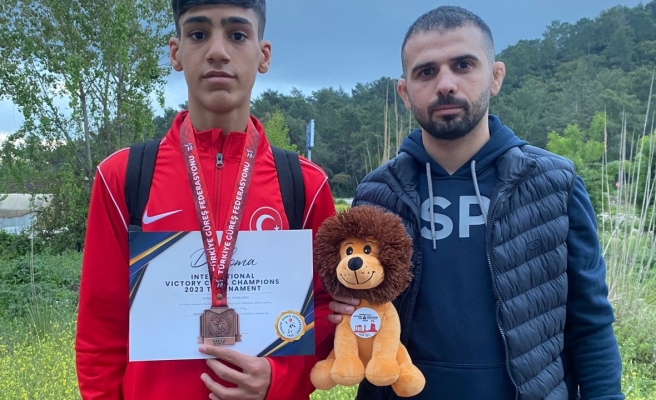 Genç sporcu şampiyonada Türkiye’yi temsil edecek