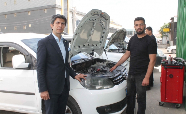 HÜDA PAR Akabe Yolu’ndaki tehlikeli bariyerlere dikkati çekti