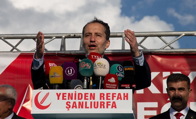 Erbakan: Urfalılar 14 Mayıs’ta partimizi zafere taşıyacaktır