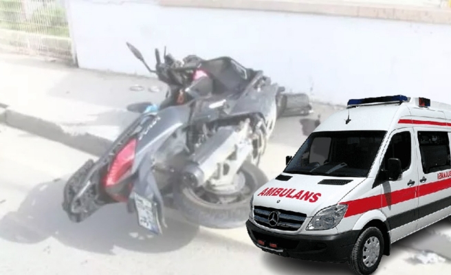 Haliliye’de motosiklet kazası! 1 yaralı