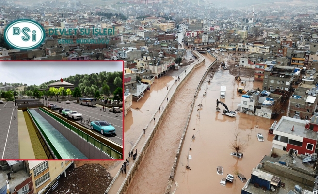 Urfa’da sel sonrası dere yataklarına neşter vuruluyor!