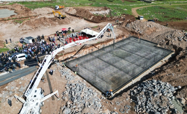 Siverek’te dev spor kompleksinin temeli törenle atıldı