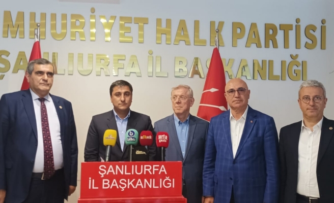 Şanlıurfa CHP’de seçim öncesi güvenlik toplantısı