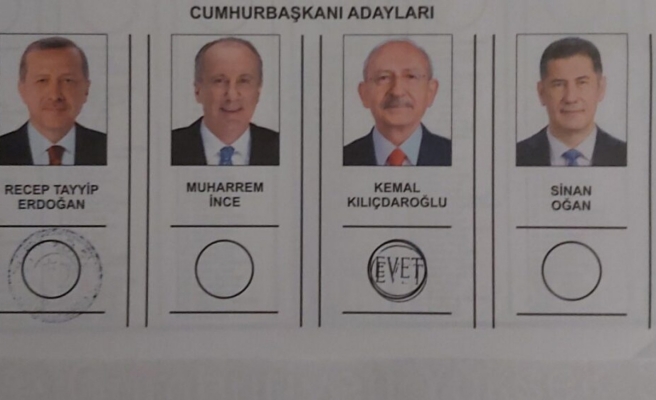 YSK'dan Erdoğan mühürlü oy pusulalarına ilişkin açıklama