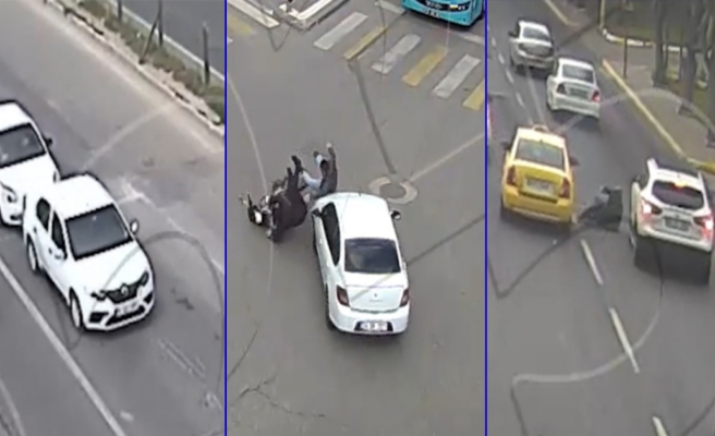 Urfa'da nisandaki kazaların bazıları mobese kamerasında