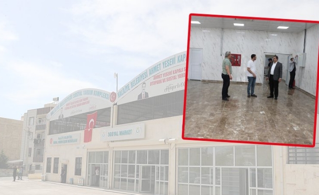 Haliliye'de Ahmet Yesevii Mahallesi'nde sosyal yardım kompleksi açılıyor