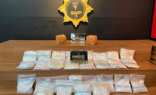 Urfa’da kilolarca uyuşturucu madde ele geçirildi