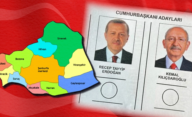 Şanlıurfa’da Cumhurbaşkanı Seçimi’nde son durum