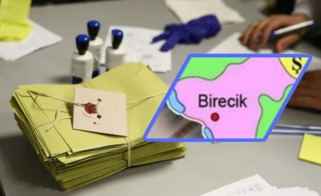 Birecik'te kazanan aday belli oldu