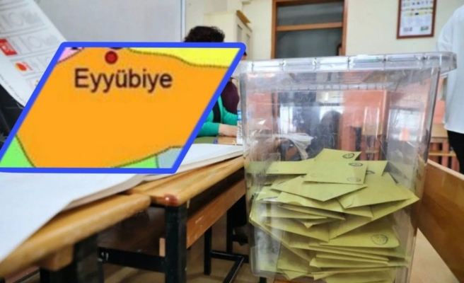 Eyyübiye'de kazanan aday belli oldu