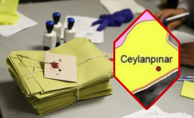 Ceylanpınar'da kazanan aday belli oldu