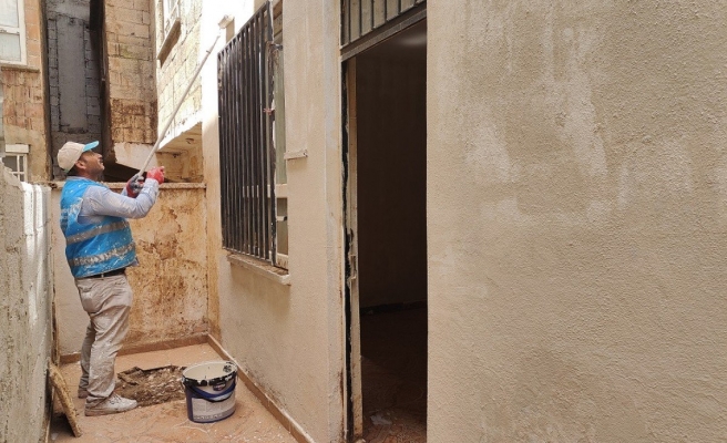 Eyyübiye’de boyama çalışmaları tamamlandı