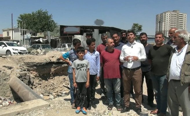 HÜDA PAR selde yıkılan köprülerin yapılmamasına tepki gösterdi