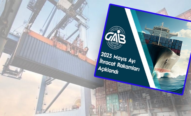 Urfa'nın da içinde yer aldığı GAİB Mayıs ayı ihracat verilerini açıkladı