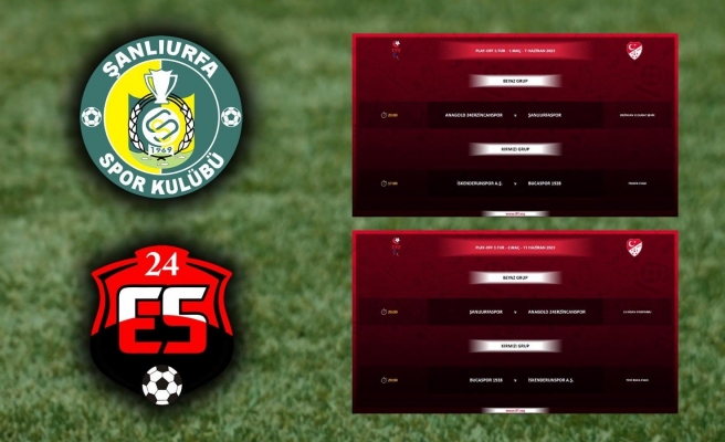 Şanlıurfaspor’un play-off programı belli oldu