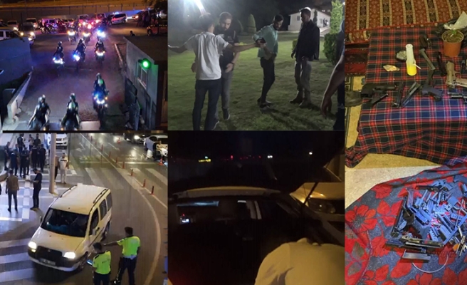 Şanlıurfa’da geniş çaplı asayiş uygulaması