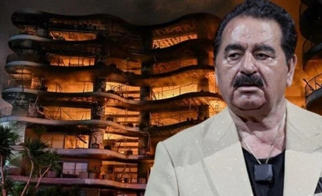 Yangında hatıraları küle dönen Tatlıses ateş püskürdü