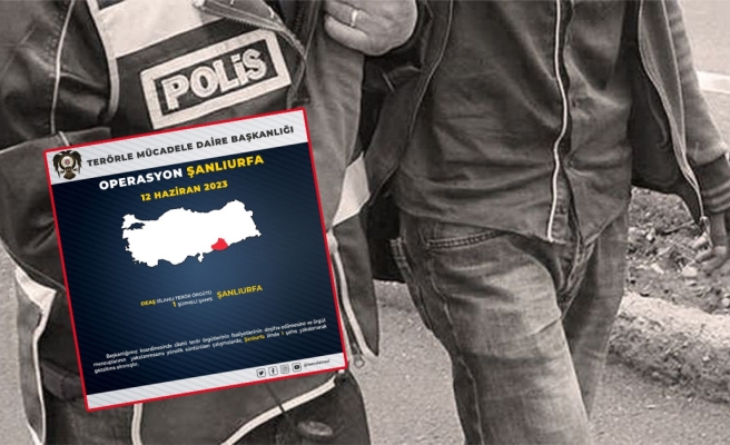 Urfa'da DEAŞ şüphelisi yakalandı