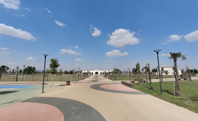 Eyyübiye Millet Bahçesi’nde son hazırlıklar tamamlanıyor