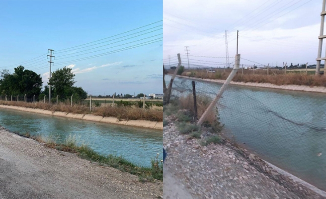 Şanlıurfa’da mahalleli selde hasar gören kanaldan tedirgin!