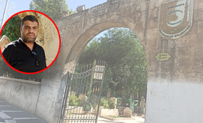 Urfa'da hırsızlar mezarlıkların demir ve kapılarını çalıyorlar