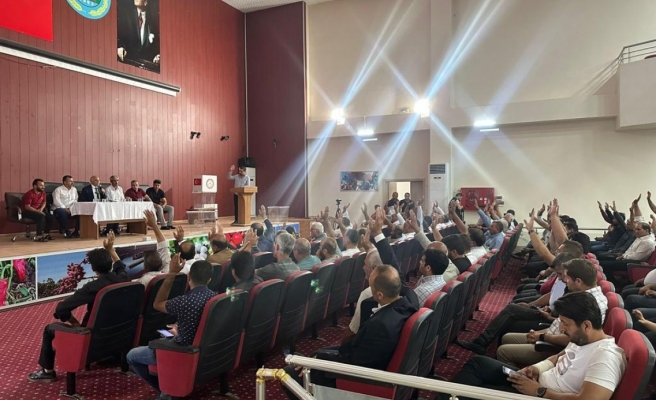 Servisçiler oda başkanını seçti