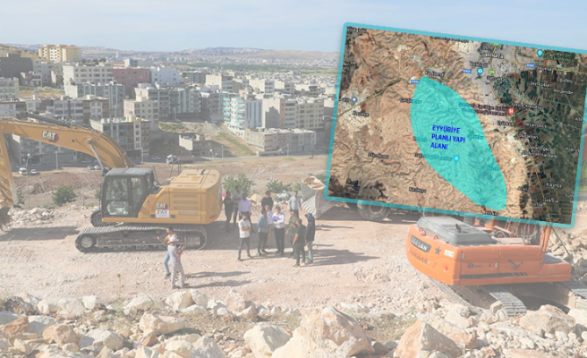 Eyyübiye Belediyesi ve TOKİ iş birliği ile binlerce konut inşa ediliyor
