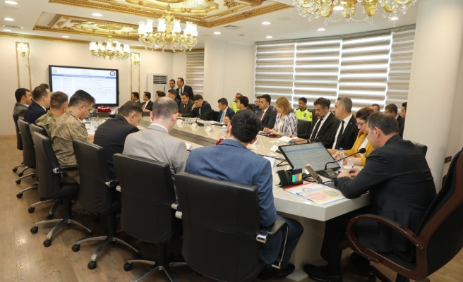 Şanlıurfa’da Kurban Bayramı’nda alınacak tedbirler görüşüldü