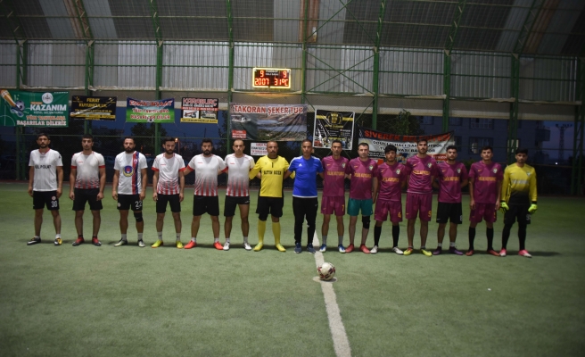 Siverek'te futbol turnuvası heyecanı sürüyor