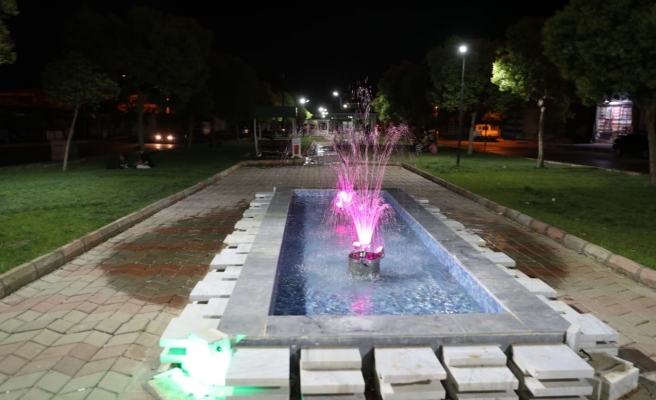 Eyyübiye’de parklar rengarenk