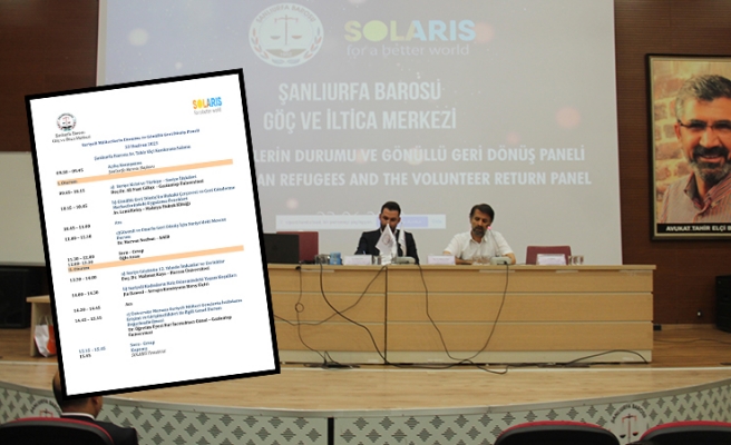 Urfa’da Suriyeli mültecilerin geri dönüşü konuşuldu