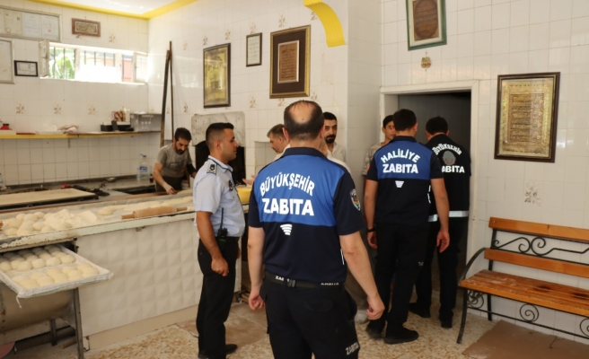 Şanlıurfa’da zabıtadan fırınlara ortak denetim