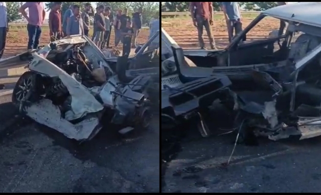 Haliliye’de yaşanan kazada 2 kişi yaralandı