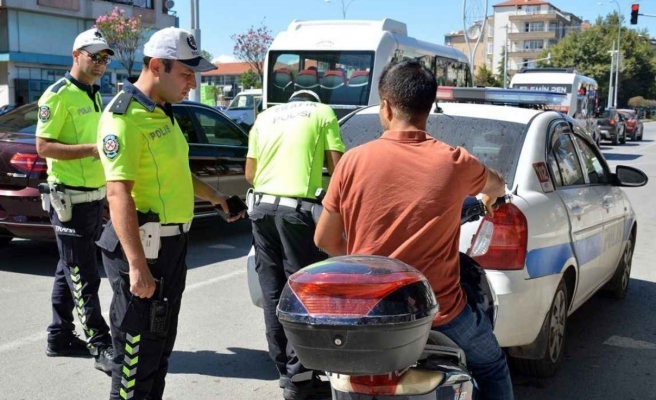 Urfa’nın ilçesinde motosiklet denetimi!