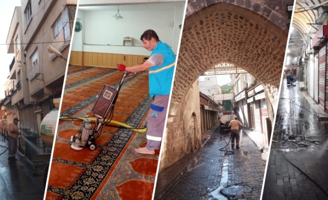 Eyyübiye’de Kurban Bayramı öncesi genel temizlik