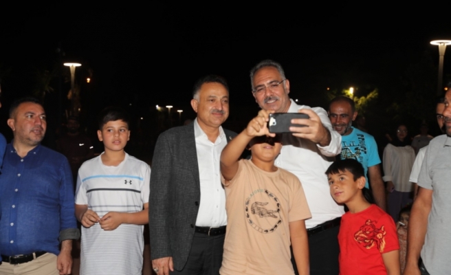 Eyyübiye Millet Bahçesi’ne yoğun ilgi